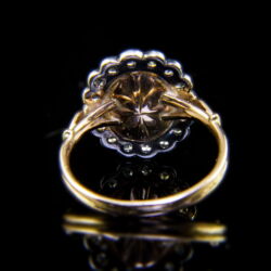 Picture 5/5 -Rosetta-style sapphire-diamond ring