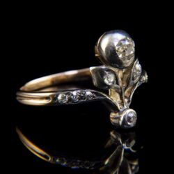 Kép 1/5 - Bimbós fazonú szecessziós női gyűrű