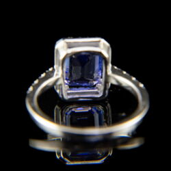 Picture 5/5 -Ring with tanzanite and diamonds