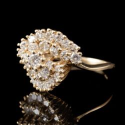 Picture 3/4 -Női gyűrű brillekkel