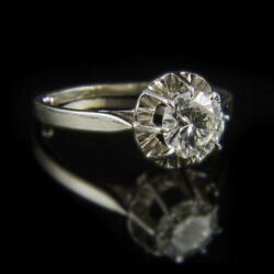 Picture 1/2 -Engagement ring with diamond (1 ct)