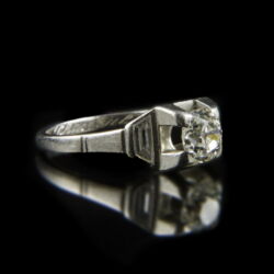 Picture 1/2 -Solitaire diamond ring