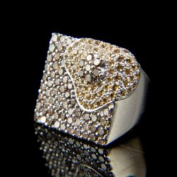 Picture 3/5 -Salavetti white gold design ring