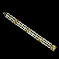 Picture 1/2 -Zwikker & Zacher 3-row pearl bracelet