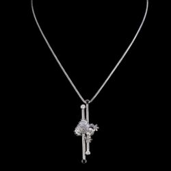 Picture 2/3 -Collier békás függővel