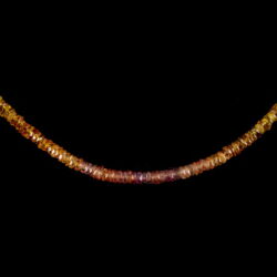 Picture 2/5 -Nyaklánc sárga zafír szemekből