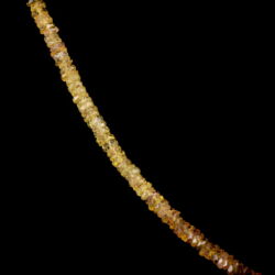 Picture 3/5 -Nyaklánc sárga zafír szemekből