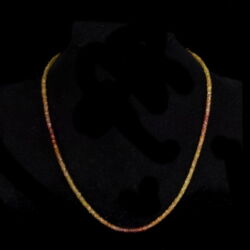 Picture 5/5 -Nyaklánc sárga zafír szemekből