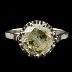 Picture 2/2 -Solitaire ring with diamond