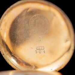 Picture 5/7 -Duplafedeles arany függőóra