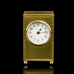 Picture 2/3 -Gold-case mini travel watch