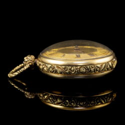 Picture 3/12 -London gold-cased antique pocket watch
