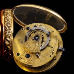 Picture 10/12 -London gold-cased antique pocket watch