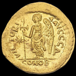 Picture 2/3 -Anastasius Byzantine Emperor gold solidus
