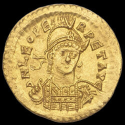 Picture 1/3 -Leo I Byzantine Emperor gold solidus