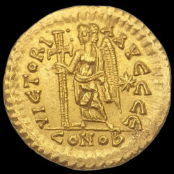 Picture 2/3 -Leo I Byzantine Emperor gold solidus