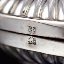 Picture 4/7 -Pair of neoclassical silver candlesticks