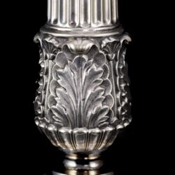 Picture 6/7 -Pair of neoclassical silver candlesticks