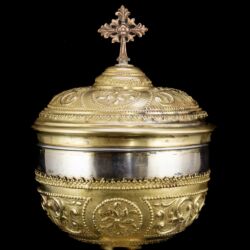 Picture 2/5 -Pesti cibórium ezüst ostyatartóval