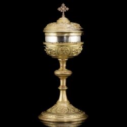 Picture 3/5 -Pesti cibórium ezüst ostyatartóval