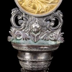 Picture 2/4 -Italian Antique Silver Holy Water Vessel (1810-72)
