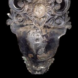 Picture 5/5 -Olasz antik ezüst szenteltvíztartó (1810-72)