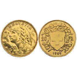 Picture 3/3 -20 Frank 1927 B Helvetia