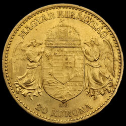 Picture 2/3 -20 Korona 1902 KB Franz Joseph I