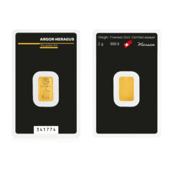 Picture 3/3 -Argor-Heraeus 2g Gold Bar
