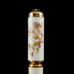 Kép 7/9 - Montblanc töltőtoll Meisseni porcelán betéttel - festett cseresznyefa virágokkal