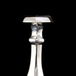 Picture 2/4 -Antik ezüst gyertyatartó (Bécs, 1856)