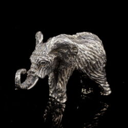 Picture 1/3 -Mini ezüst Mamut figura