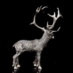 Picture 3/3 -Mini ezüst rénszarvas figura