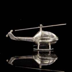 Picture 3/3 -Mini ezüst helikopter