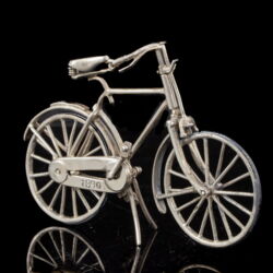 Picture 1/3 -Mini ezüst kerékpár