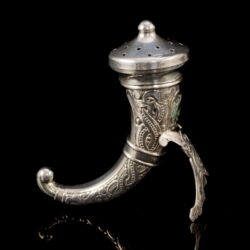 Picture 2/2 -Mini ezüst bőségszarú fűszerszóró