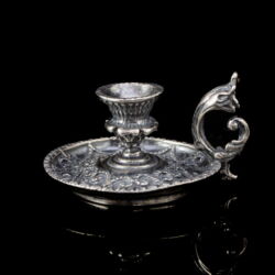 Picture 2/2 -Mini ezüst kézi gyertyatartó