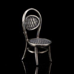 Picture 1/3 -Mini ezüst (Thonett stílusú) szék