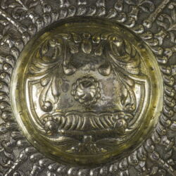 Kép 2/2 - Aranyozott ezüst Hamam tál