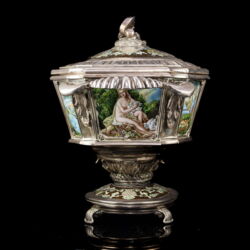 Picture 3/13 -Spanish gilded silver soup bowl