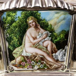 Picture 11/13 -Spanish gilded silver soup bowl