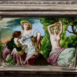 Picture 12/13 -Spanish gilded silver soup bowl