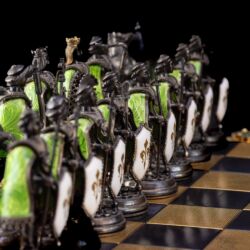 Picture 5/11 -Aranyozott ezüst sakk kész (Pénzverde műhelyéből )