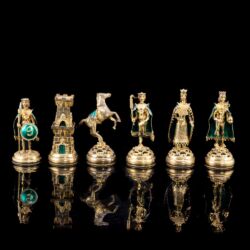 Picture 6/11 -Aranyozott ezüst sakk kész (Pénzverde műhelyéből )