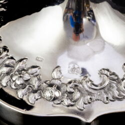 Picture 4/4 -Antik bécsi ezüst gyertyatartó 1847