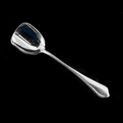 Picture 2/3 -Szamárhát fazonú pesti ezüst fagylaltos kanál szett (8 darabos)