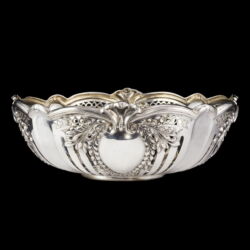 Picture 2/3 -Neoclassical silver fruit offering plate