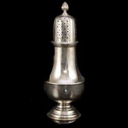 Picture 1/4 -Angol ezüst cukorszóró (London 1904) Wilham Hutton and Sons