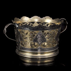 Picture 2/4 -Ezüst füles kínáló niellós díszítéssel