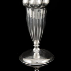 Kép 2/3 - Pesti ezüst kupa / talpas váza
